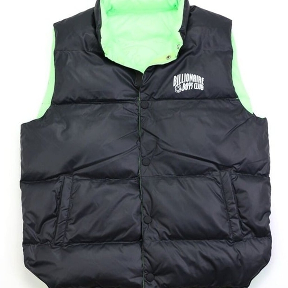 Billionaire Boys Club Matrix Reversible Quilted Down Vest Nigo Pharrell Men NWT - Picture 4 of 9